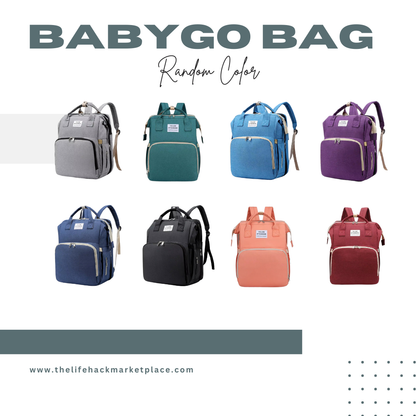 Ihr All-in-One-Reisebegleiter für Eltern: BabyGo Bag!