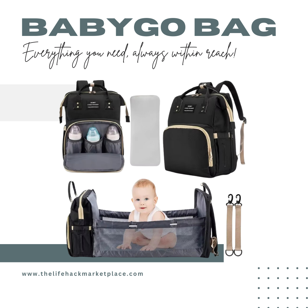 Ihr All-in-One-Reisebegleiter für Eltern: BabyGo Bag!