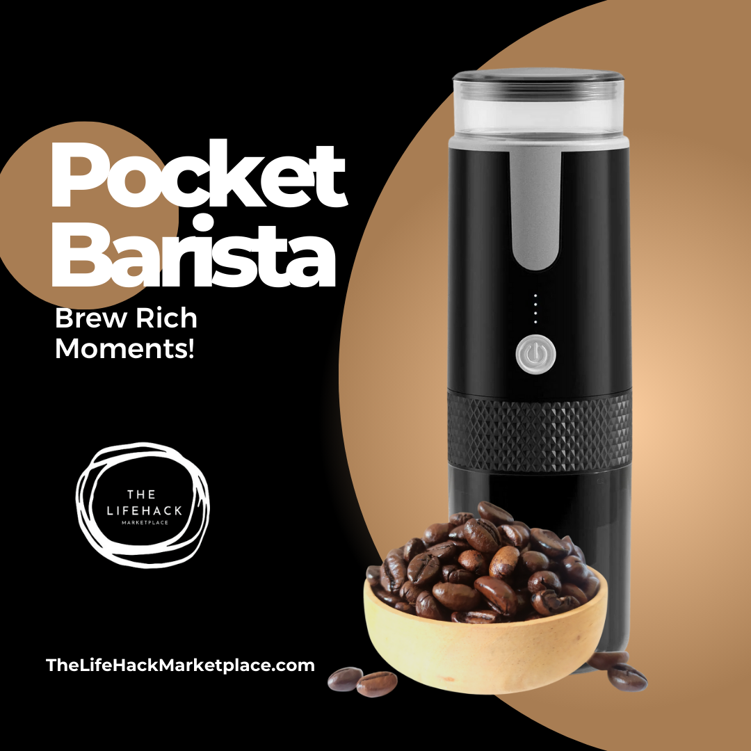 PocketBarista - Brew Rich, Flavorful Moments Anywhere!