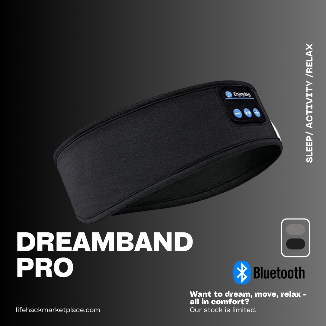 DreamBand Pro: The Ultimate Bluetooth Sleep & Activity Headband