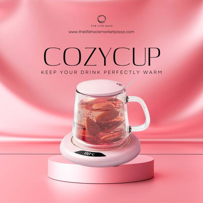 CozyCup -  Keep Your Drink Perfectly Warm, Anytime, Anywhere!