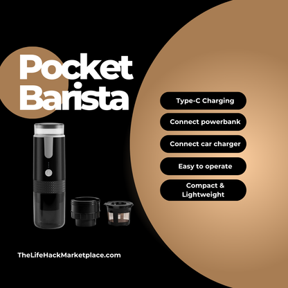 PocketBarista - Brew Rich, Flavorful Moments Anywhere!