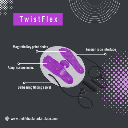 TwistFlex - Twist Your Way to Fitness and Flexibility!