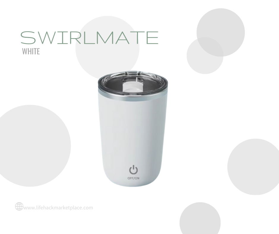 SwirlMate -Recharge. Stir. Sip. The Smarter Way to Enjoy Your Drinks on the Go