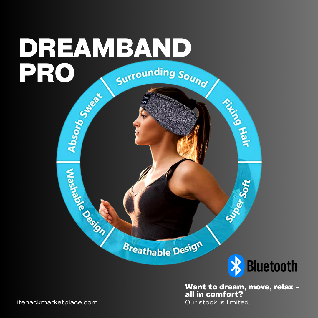 DreamBand Pro: The Ultimate Bluetooth Sleep & Activity Headband