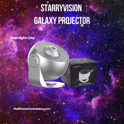 Starry Vision-Galaxieprojektor – Bringen Sie mit dem StarryVision 360°-Galaxieprojektor das Universum in das Zimmer Ihres Kindes!