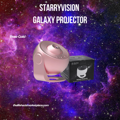 Starry Vision-Galaxieprojektor – Bringen Sie mit dem StarryVision 360°-Galaxieprojektor das Universum in das Zimmer Ihres Kindes!