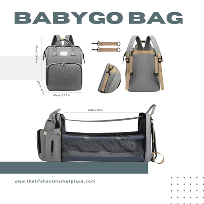 Ihr All-in-One-Reisebegleiter für Eltern: BabyGo Bag!