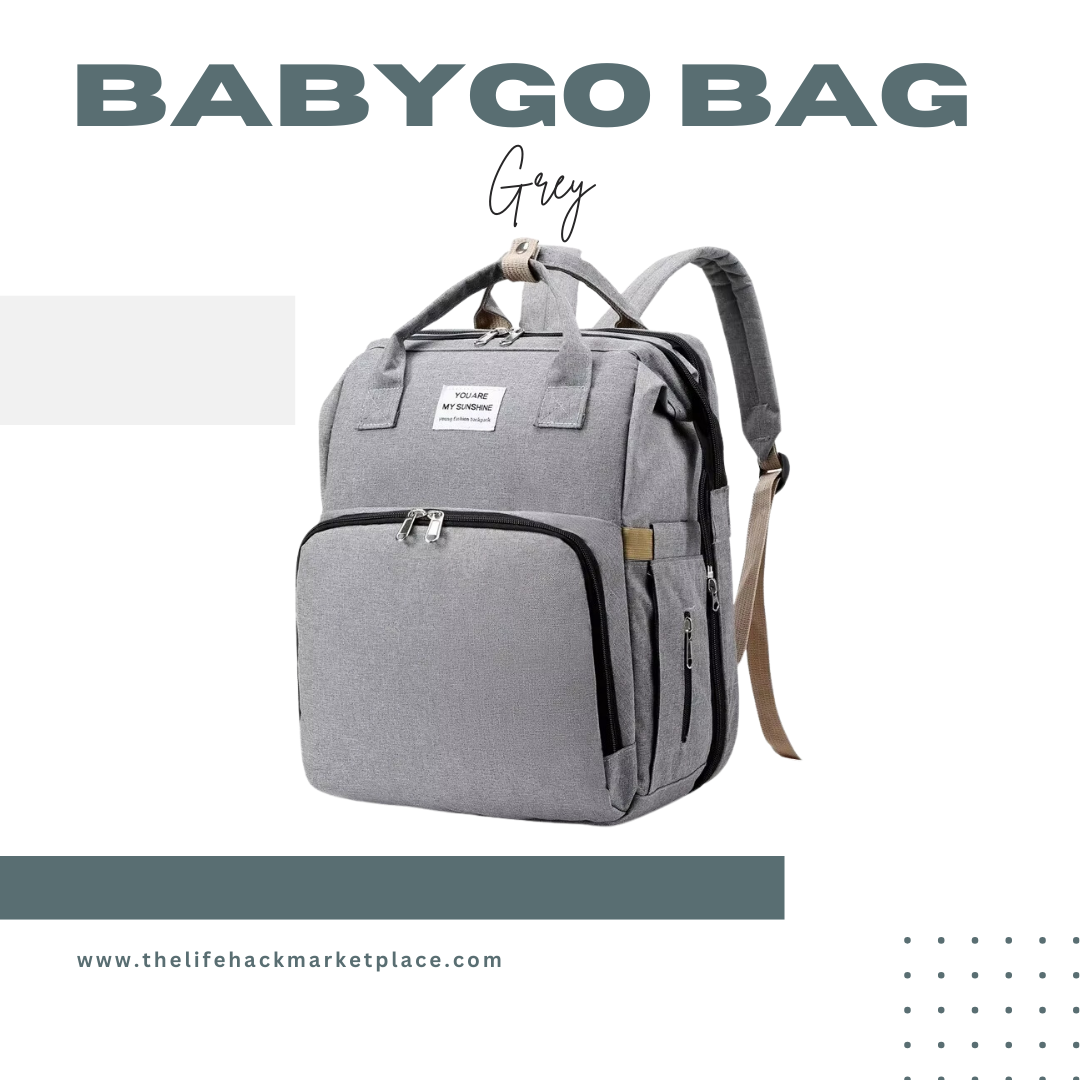 Ihr All-in-One-Reisebegleiter für Eltern: BabyGo Bag!