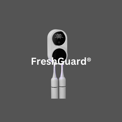 FreshGuard – Behalten Sie Ihr Lächeln frisch und sauber – desinfiziert, jederzeit und überall!